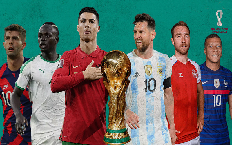 Các đội bóng tham dự World Cup 2022 đáng chú ý nhất